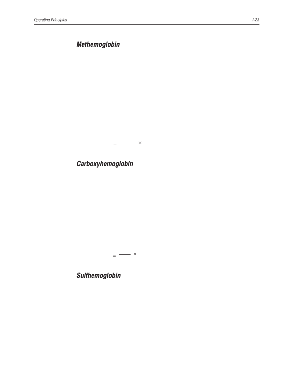 Methemoglobin, Carboxyhemoglobin, Sulfhemoglobin | Bayer HealthCare Rapidlab 800 User Manual | Page 643 / 699