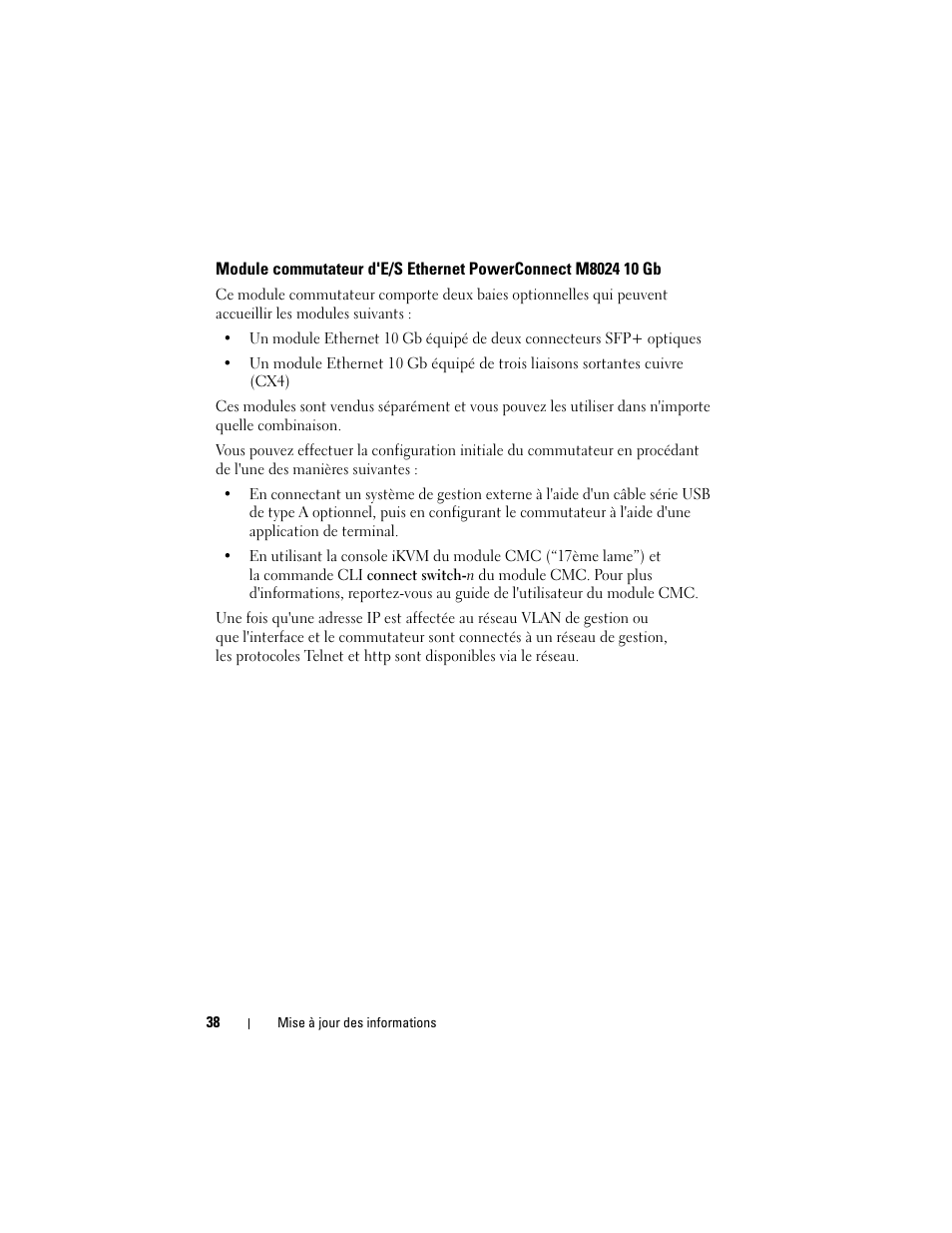 Dell PowerEdge M805 User Manual | Page 40 / 106