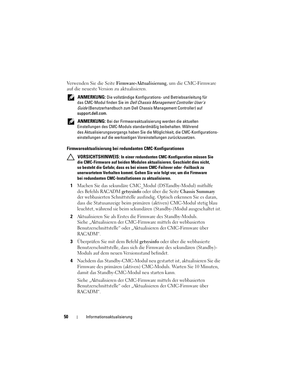 Dell PowerEdge M805 User Manual | Page 52 / 106