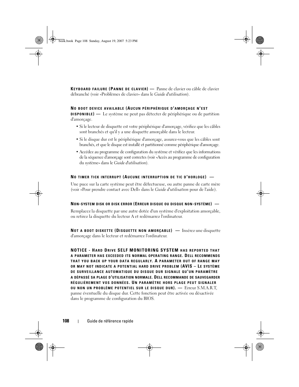 Dell Precision T3400 (Late 2007) User Manual | Page 108 / 276