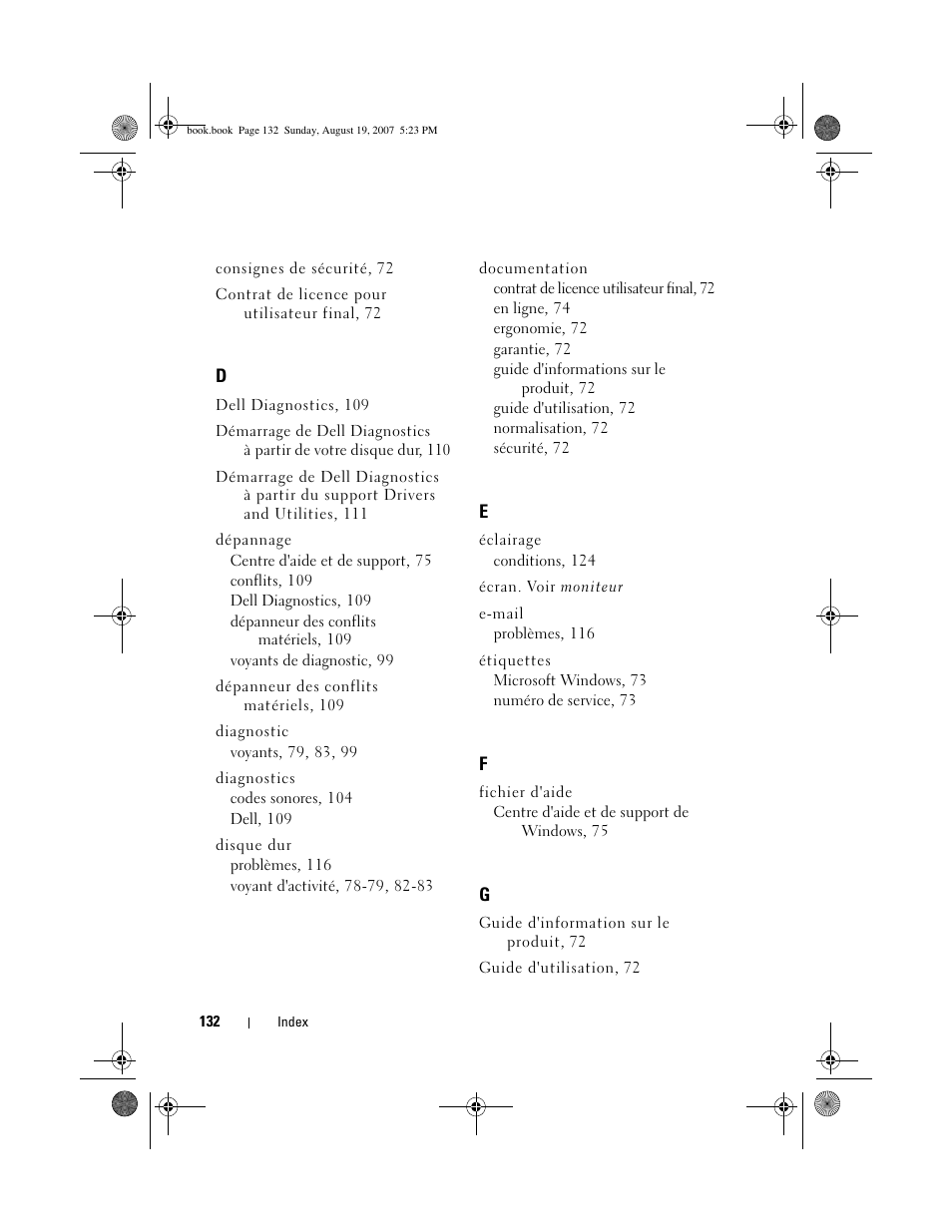 Dell Precision T3400 (Late 2007) User Manual | Page 132 / 276