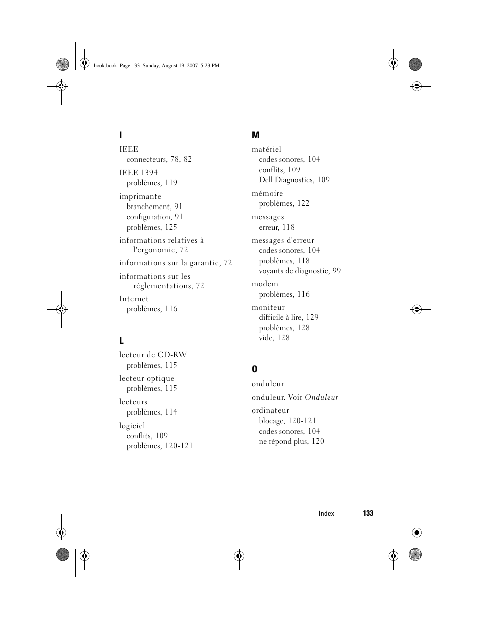 Dell Precision T3400 (Late 2007) User Manual | Page 133 / 276