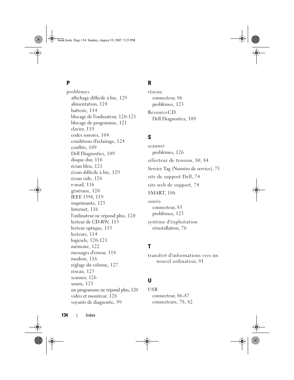 Dell Precision T3400 (Late 2007) User Manual | Page 134 / 276