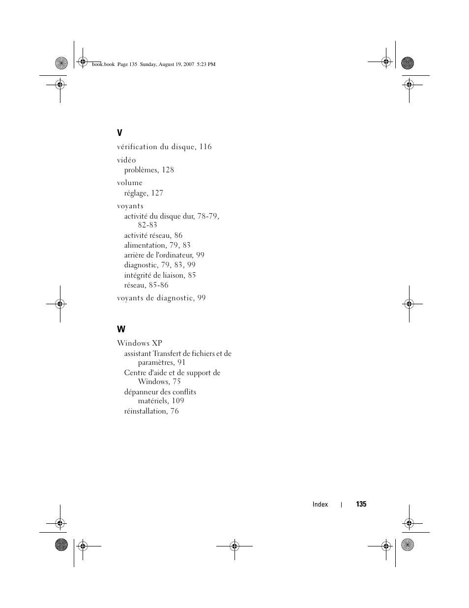 Dell Precision T3400 (Late 2007) User Manual | Page 135 / 276