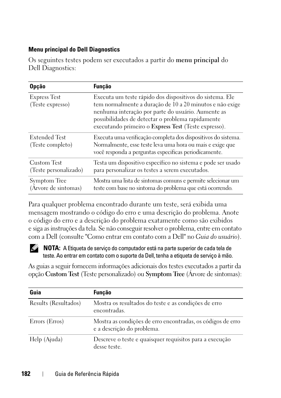 Dell Precision T3400 (Late 2007) User Manual | Page 182 / 276