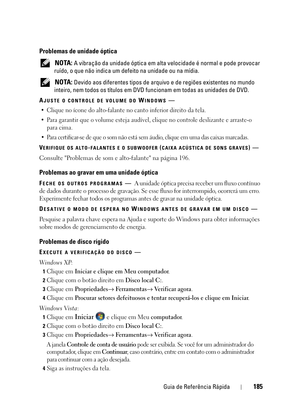 Dell Precision T3400 (Late 2007) User Manual | Page 185 / 276