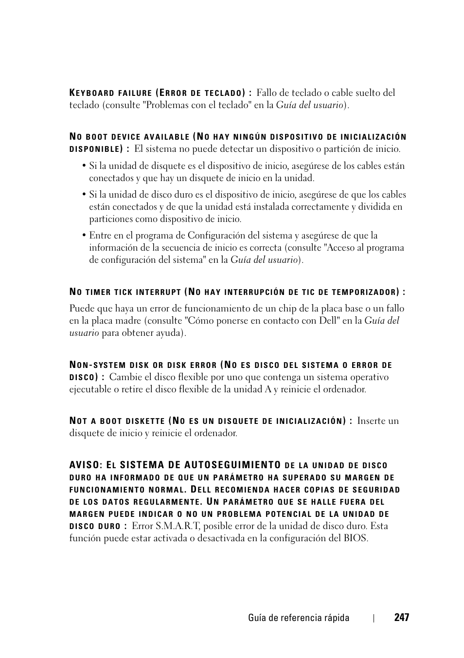 Dell Precision T3400 (Late 2007) User Manual | Page 247 / 276