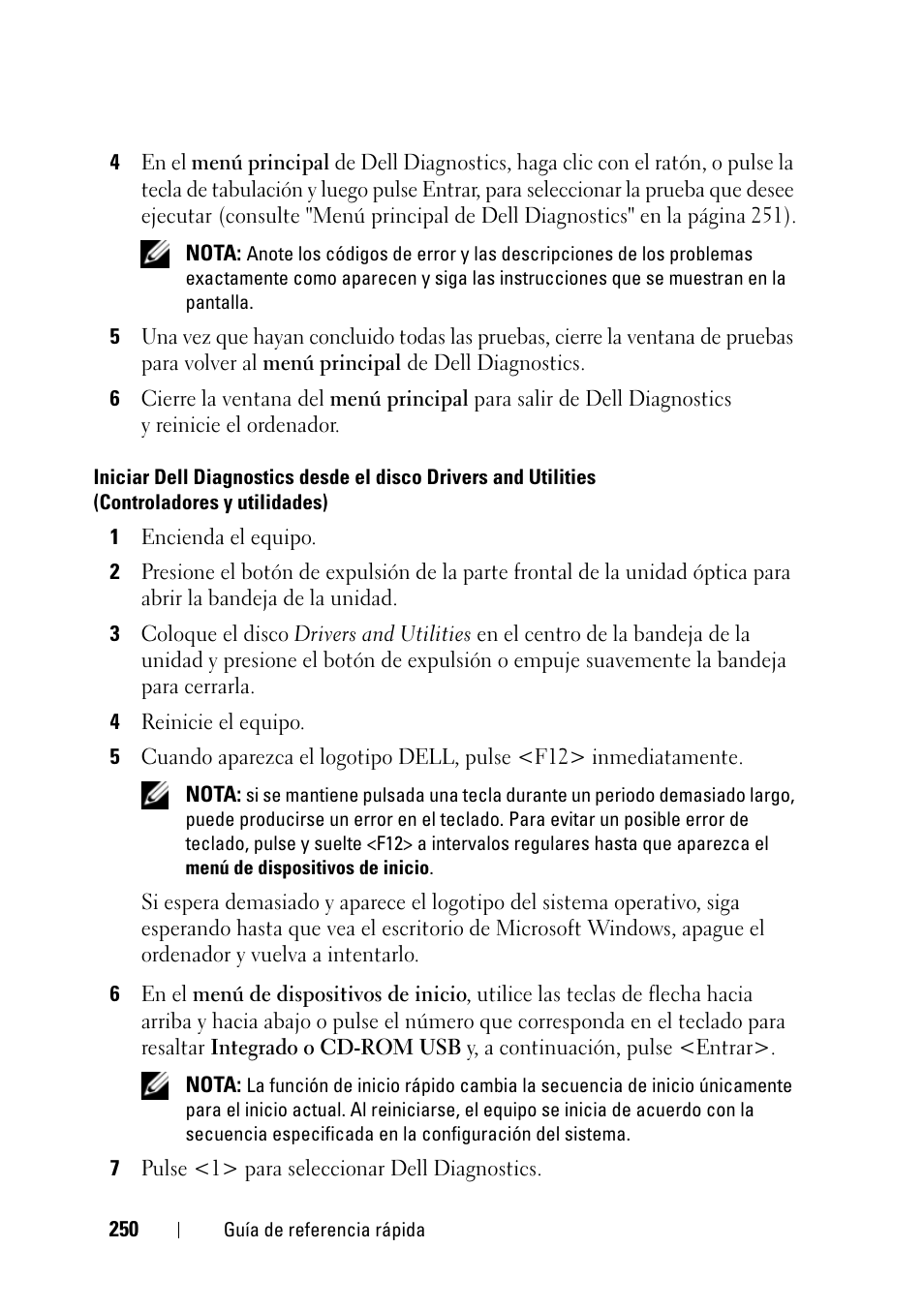 Dell Precision T3400 (Late 2007) User Manual | Page 250 / 276