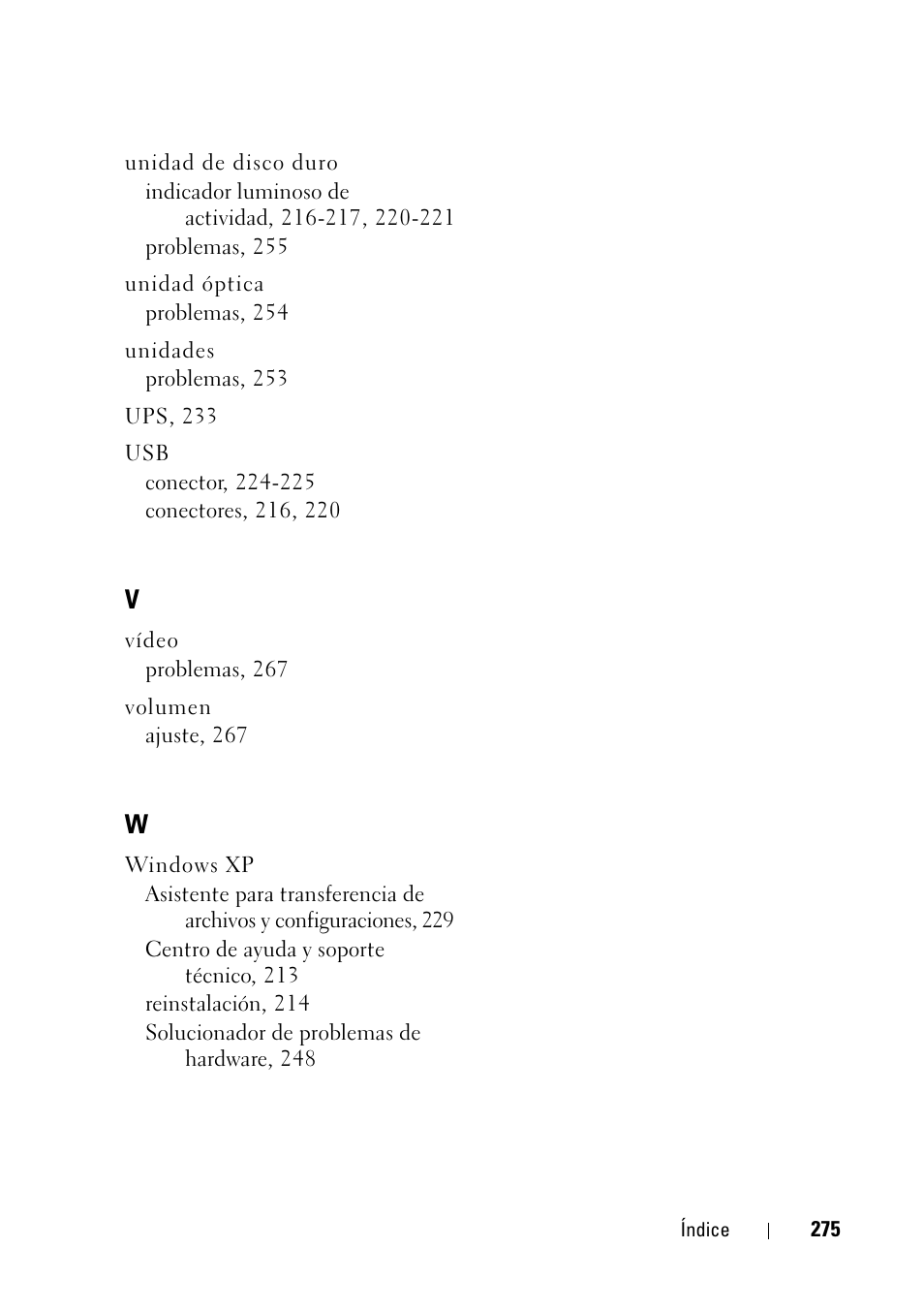 Dell Precision T3400 (Late 2007) User Manual | Page 275 / 276