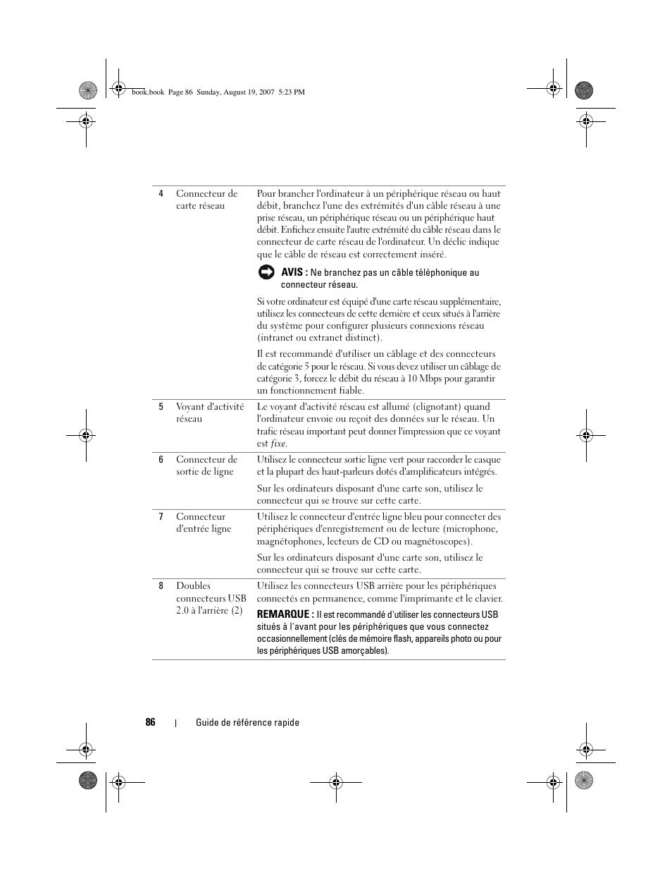 Dell Precision T3400 (Late 2007) User Manual | Page 86 / 276