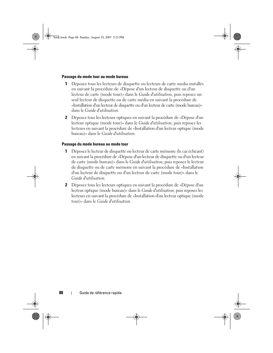 Dell Precision T3400 (Late 2007) User Manual | Page 88 / 276