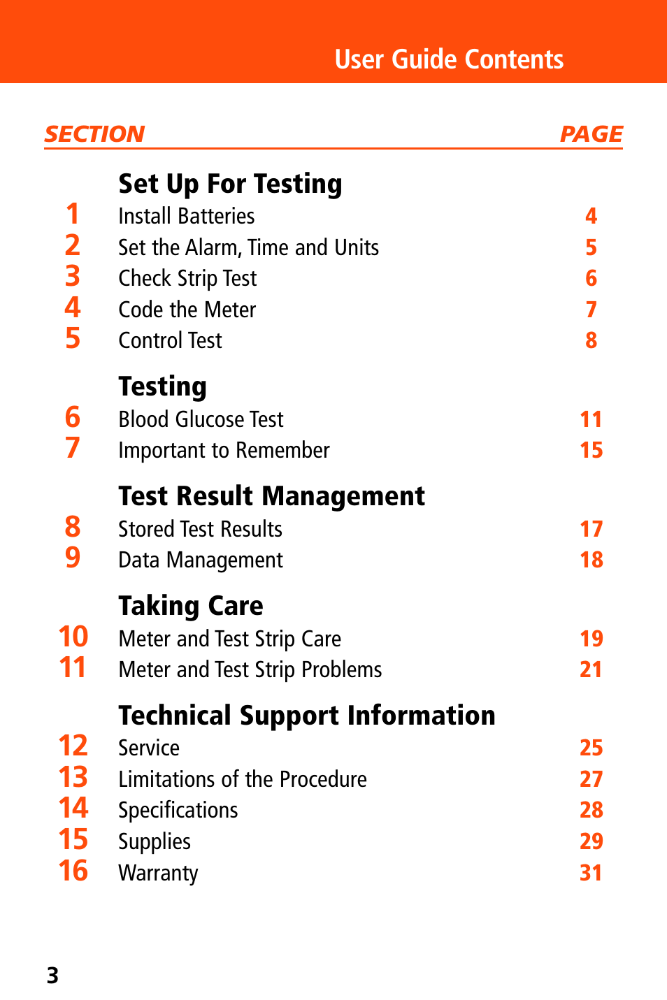 Bayer HealthCare Ascensia Elite XL User Manual | Page 7 / 36