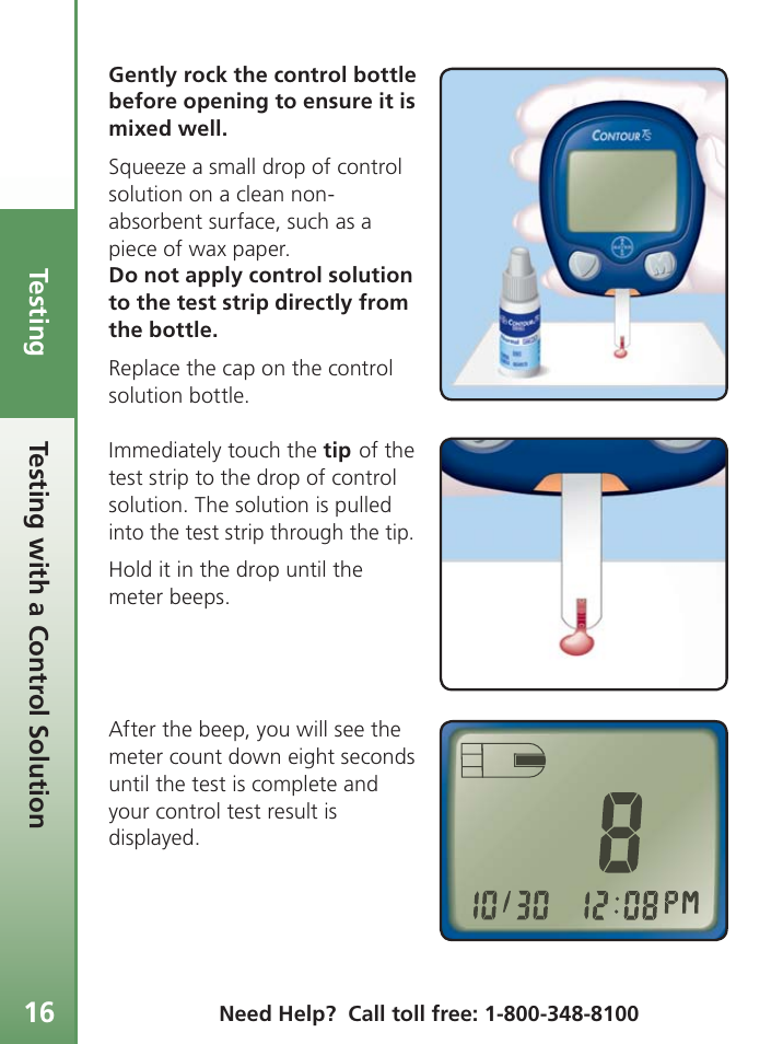 Bayer Contour-TS User Manual | Page 18 / 35