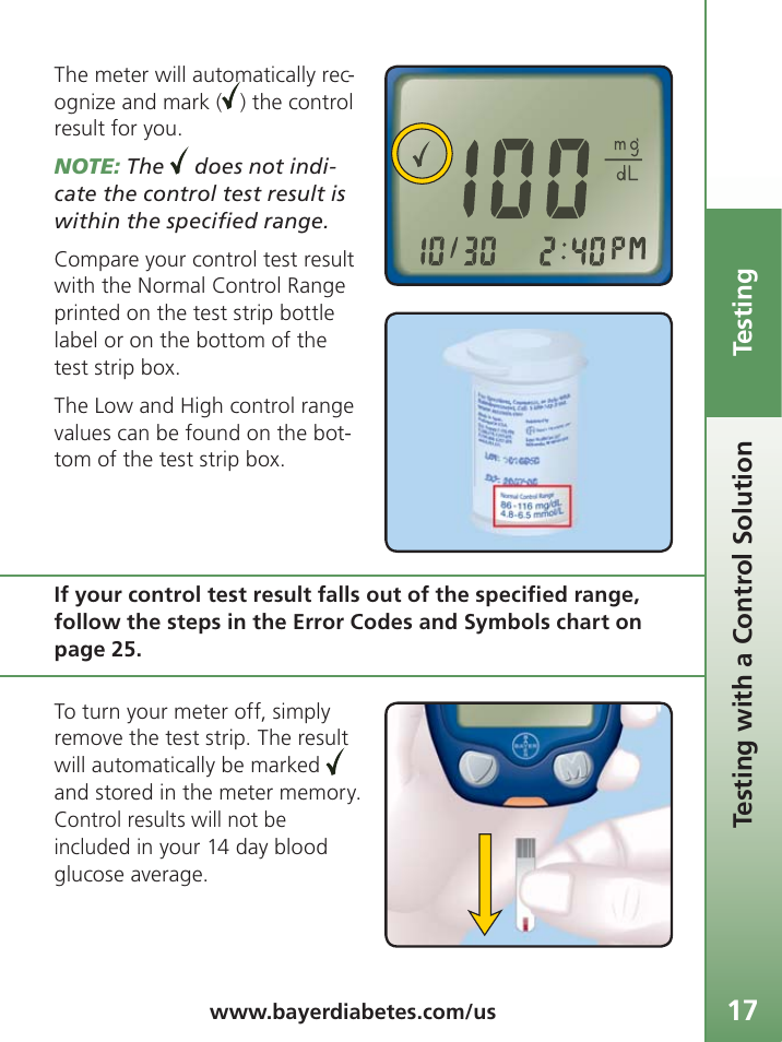 Bayer Contour-TS User Manual | Page 19 / 35