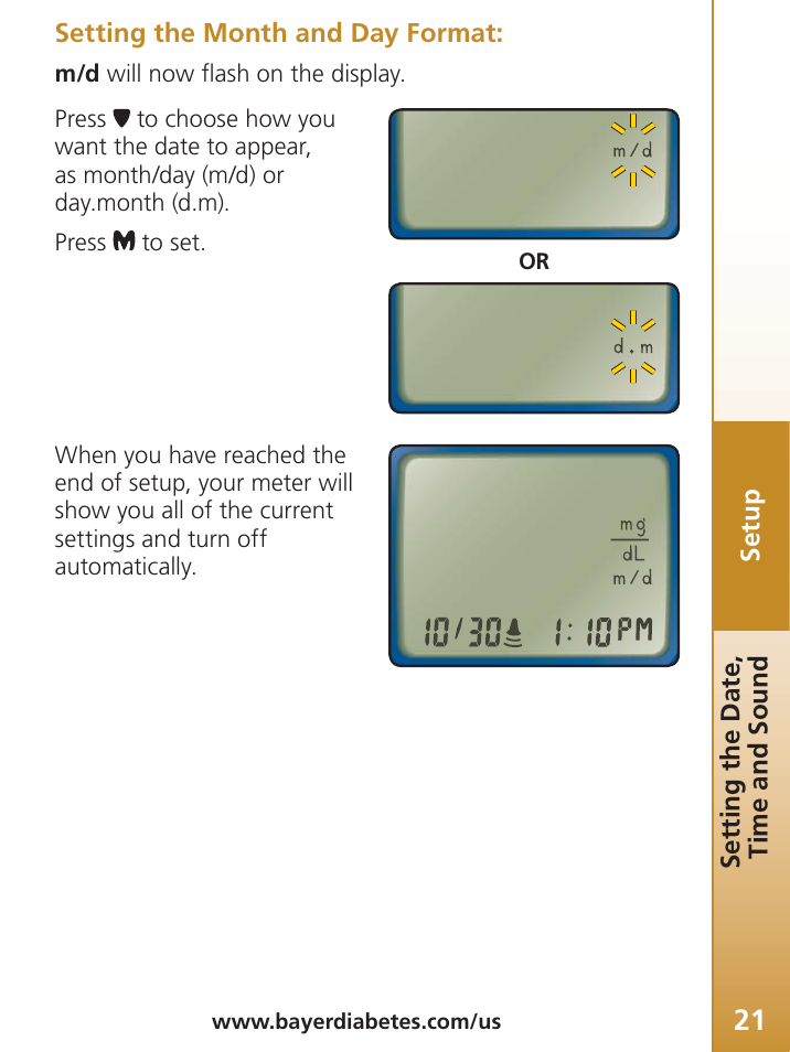 Bayer Contour-TS User Manual | Page 23 / 35