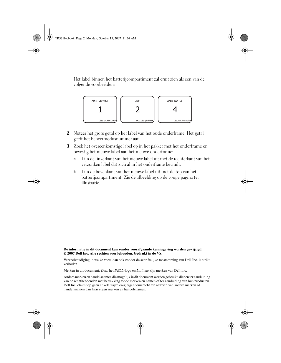 Dell Latitude D630C (Late 2008) User Manual | Page 16 / 36