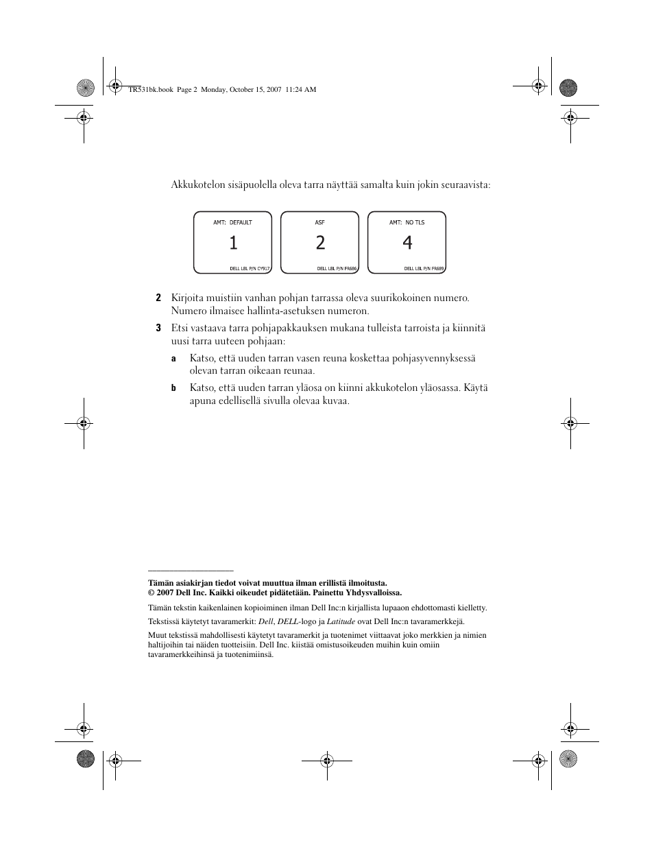 Dell Latitude D630C (Late 2008) User Manual | Page 18 / 36