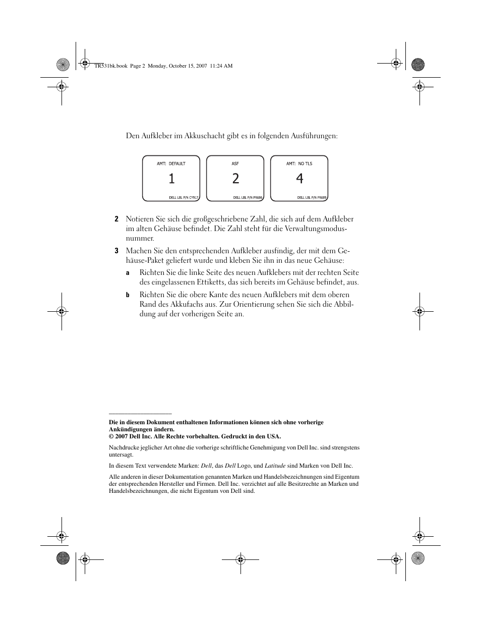 Dell Latitude D630C (Late 2008) User Manual | Page 22 / 36