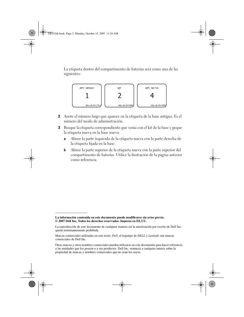 Dell Latitude D630C (Late 2008) User Manual | Page 32 / 36