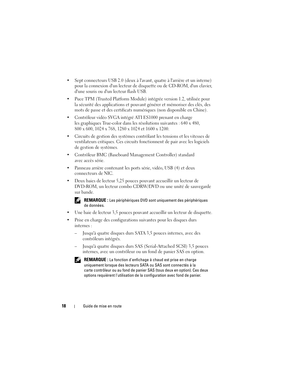 Dell PowerEdge T300 User Manual | Page 20 / 58