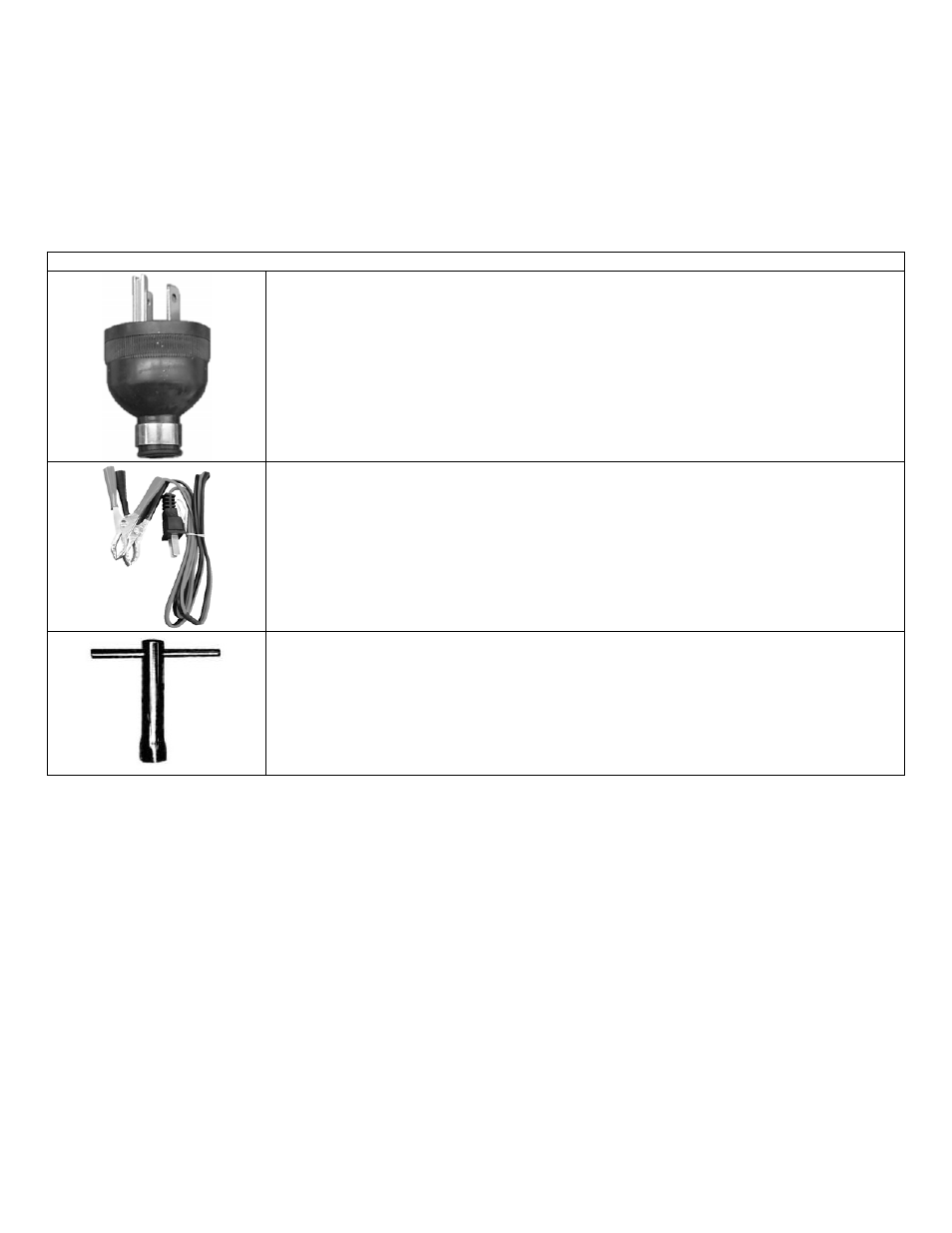 Stop, Package contents | Buffalo Tools PORTABLE GENERATOR GEN154 User Manual | Page 9 / 24