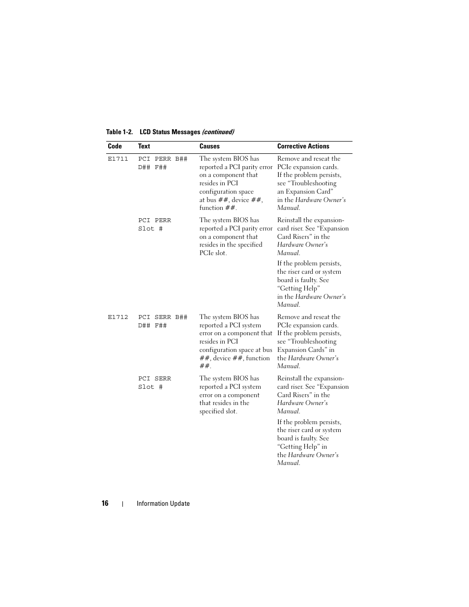 Dell PowerEdge 2900 User Manual | Page 16 / 190