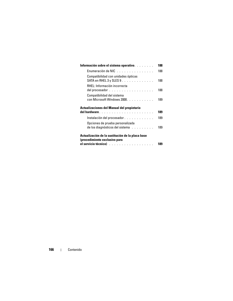 Dell PowerEdge 2900 User Manual | Page 166 / 190