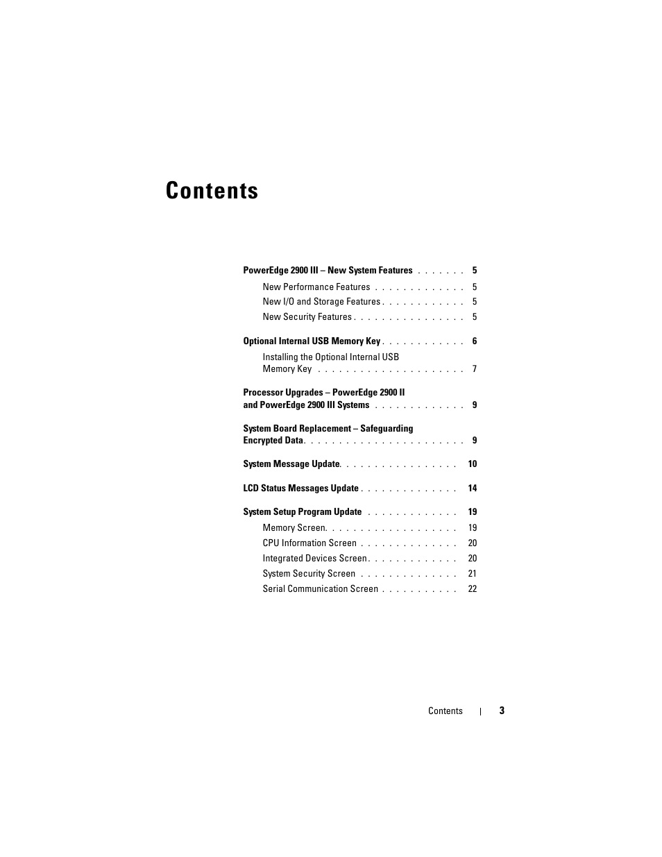 Dell PowerEdge 2900 User Manual | Page 3 / 190