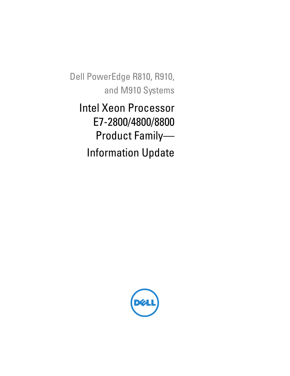 Dell PowerEdge R810 User Manual | 92 pages