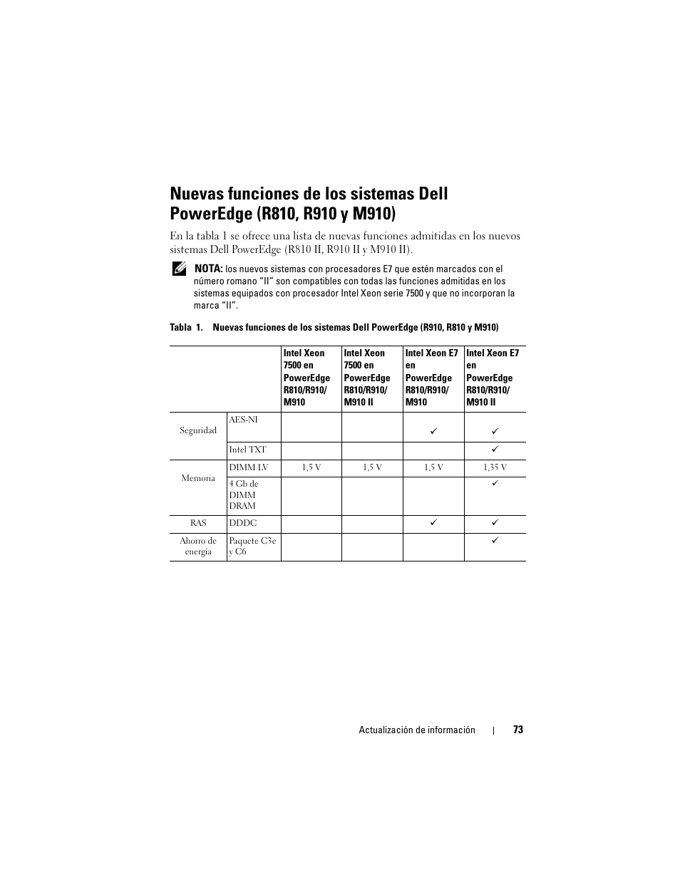 Dell PowerEdge R810 User Manual | Page 73 / 92
