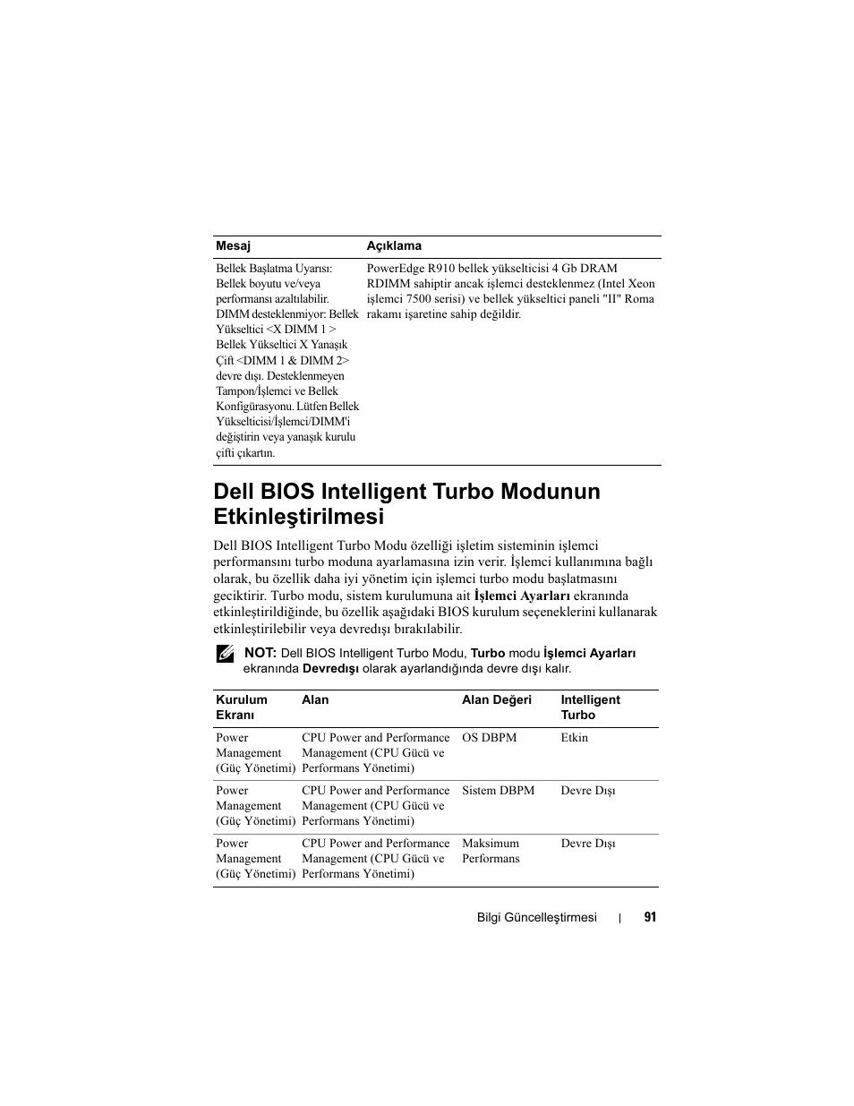 Dell PowerEdge R810 User Manual | Page 91 / 92