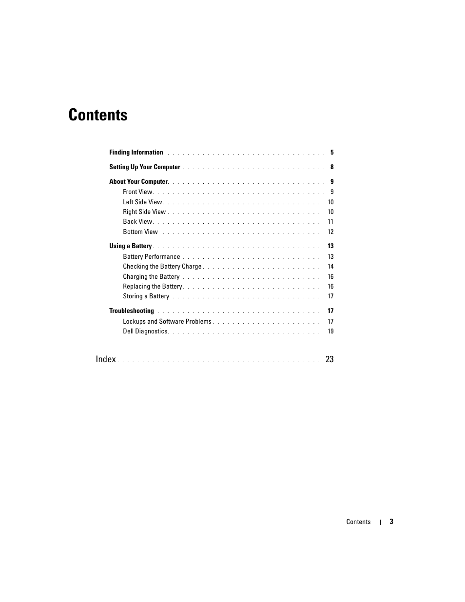 Dell Precision M90 User Manual | Page 3 / 96