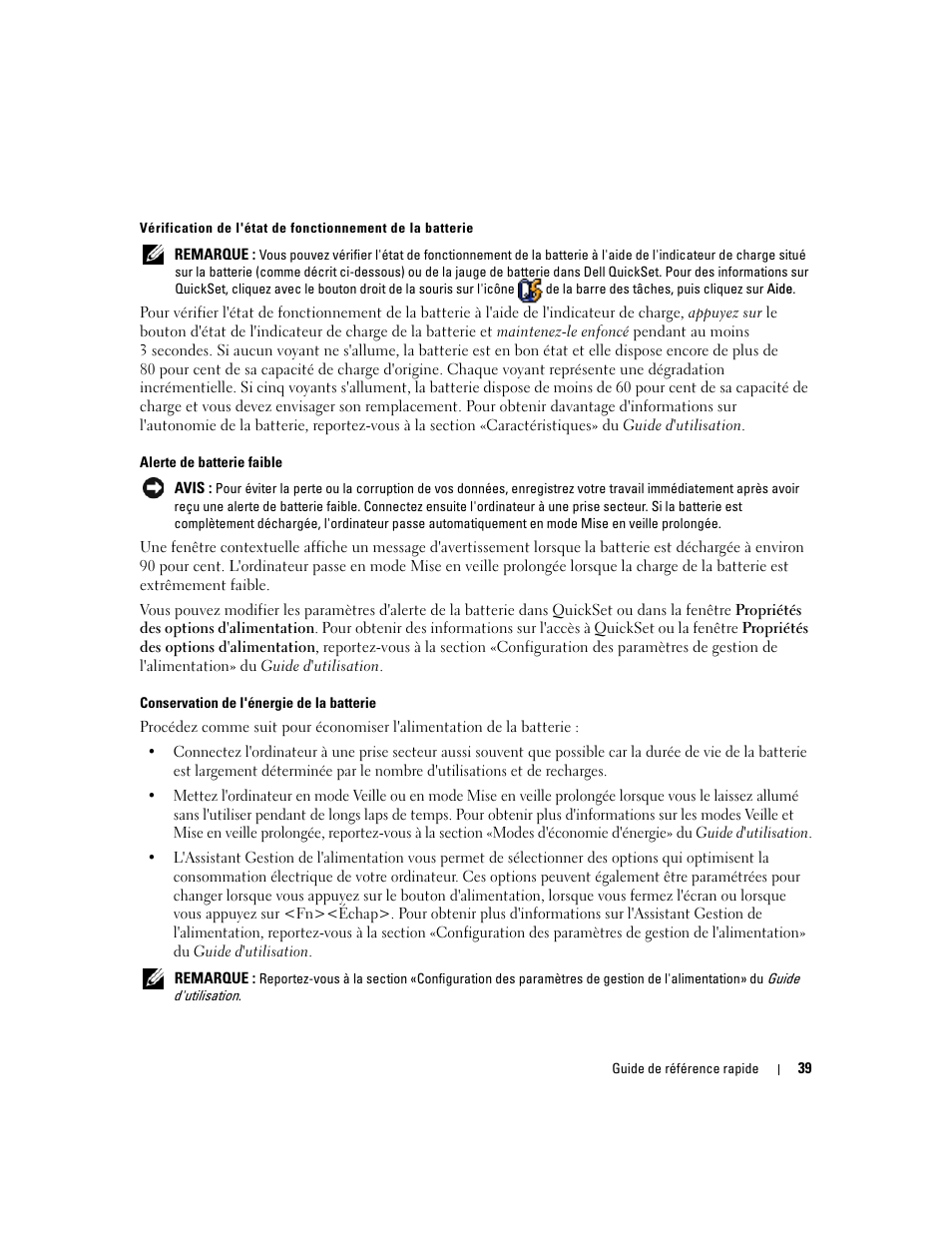 Dell Precision M90 User Manual | Page 39 / 96
