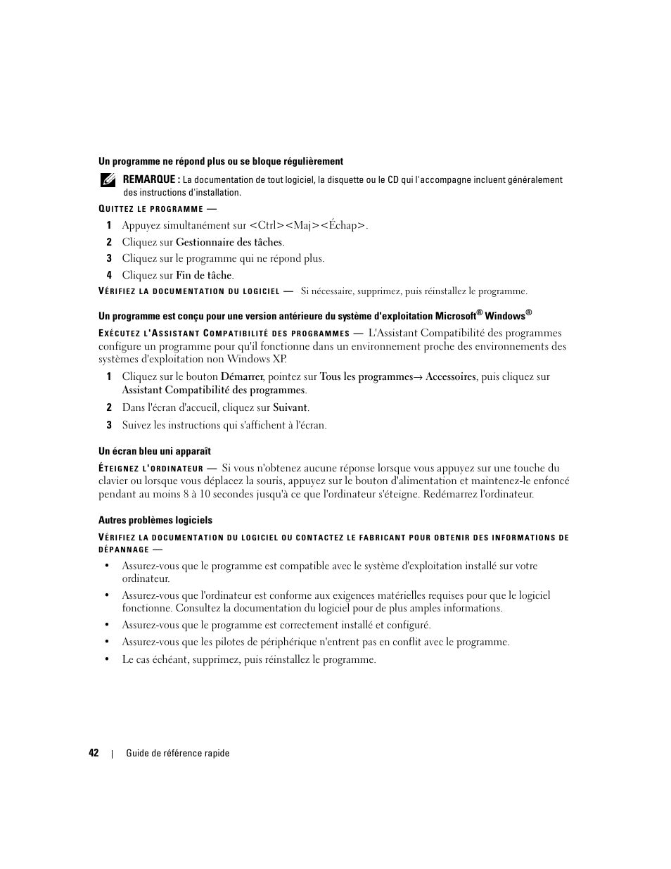 Dell Precision M90 User Manual | Page 42 / 96