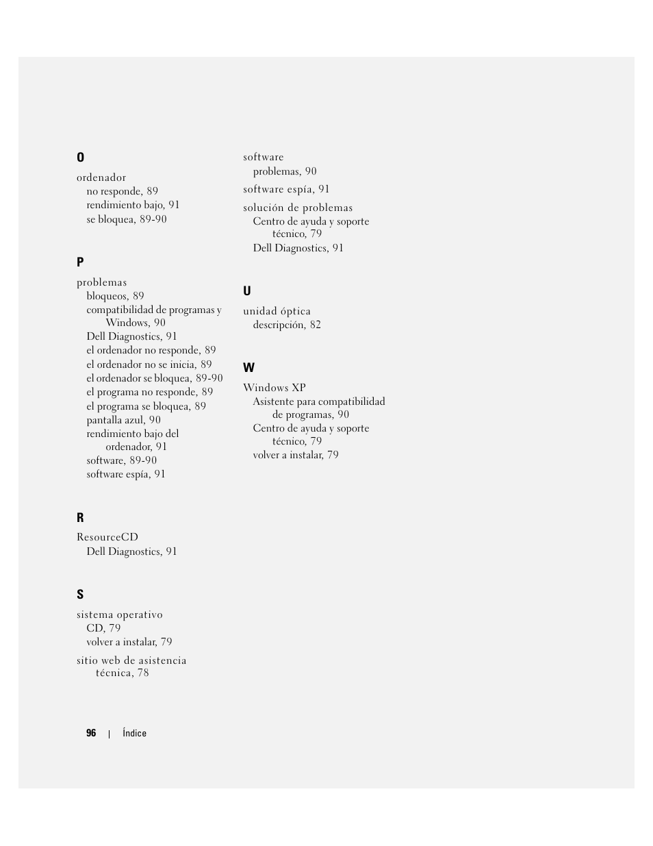 Dell Precision M90 User Manual | Page 96 / 96