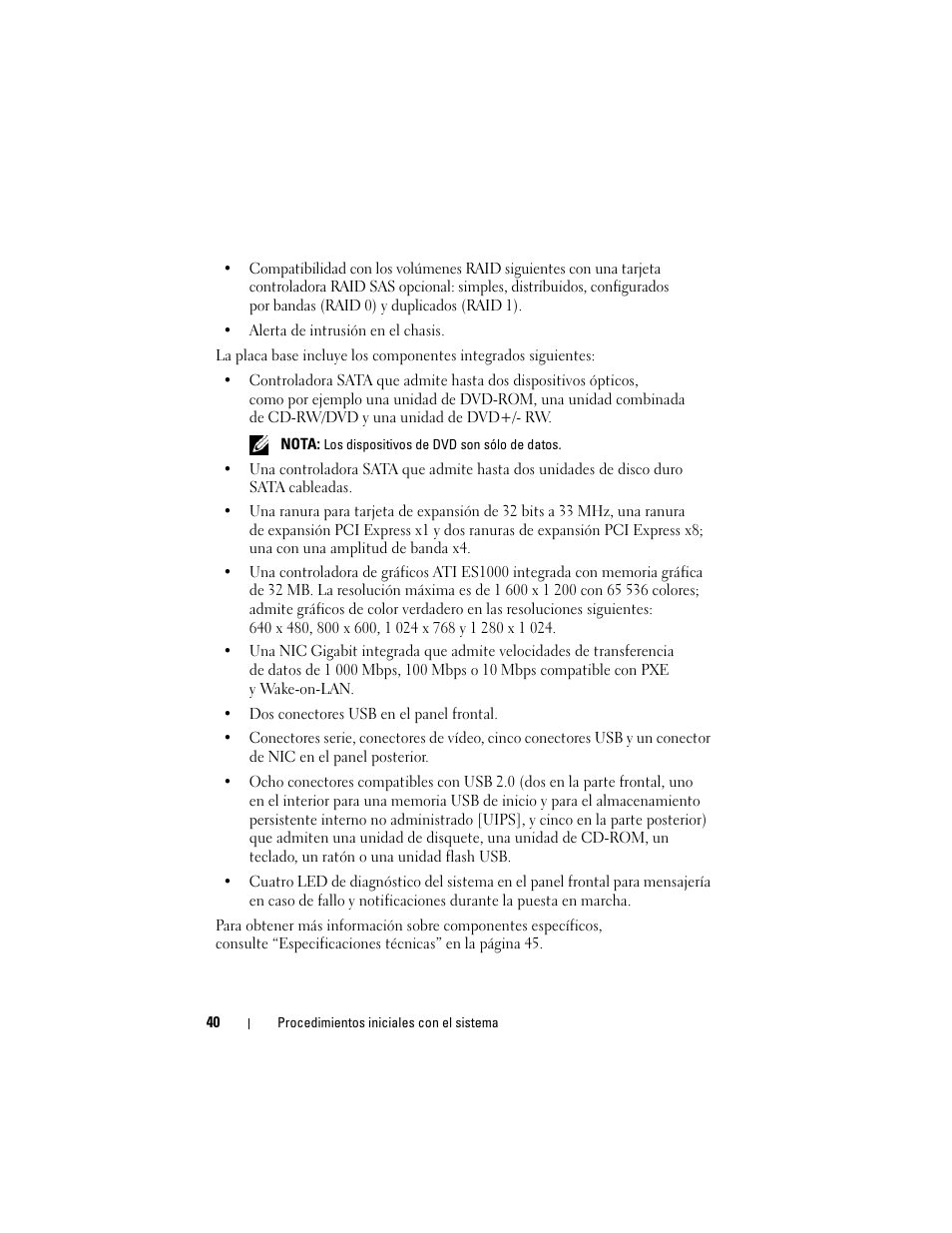 Dell PowerEdge T100 User Manual | Page 42 / 50