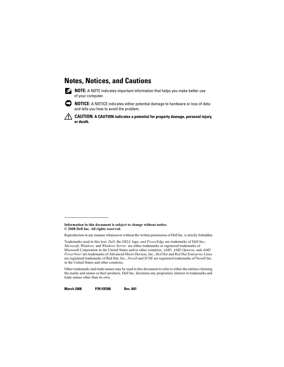 Dell PowerEdge R905 User Manual | Page 4 / 80