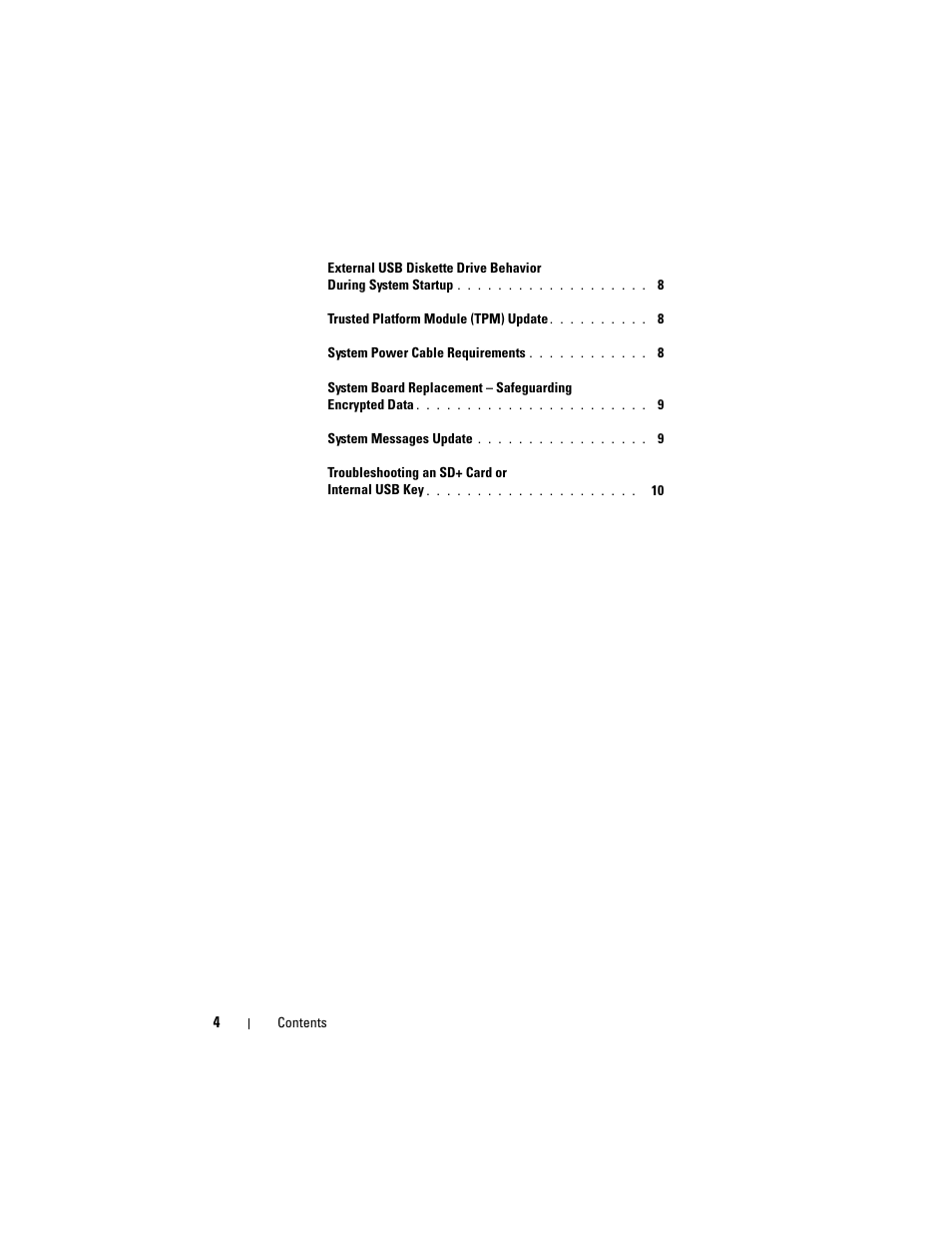 Dell PowerEdge R905 User Manual | Page 6 / 80