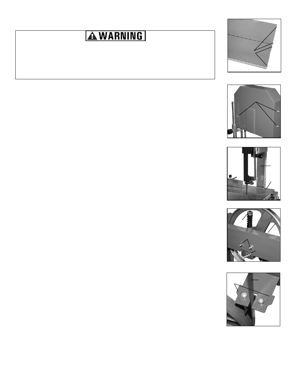 Replacing or adjusting the saw blade | Buffalo Tools IW12BX User Manual | Page 7 / 16