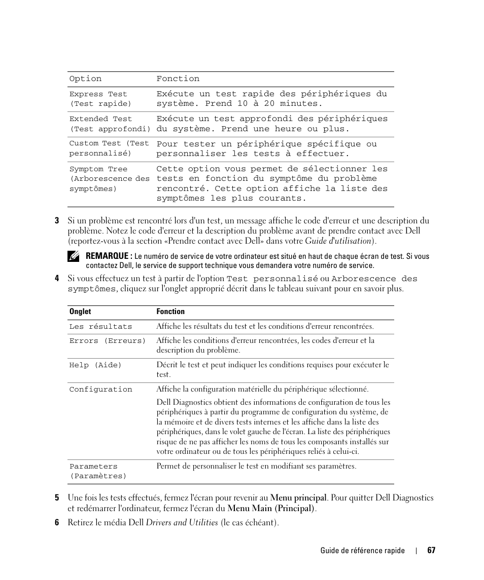 Dell Latitude D531 (Mid 2007) User Manual | Page 67 / 142