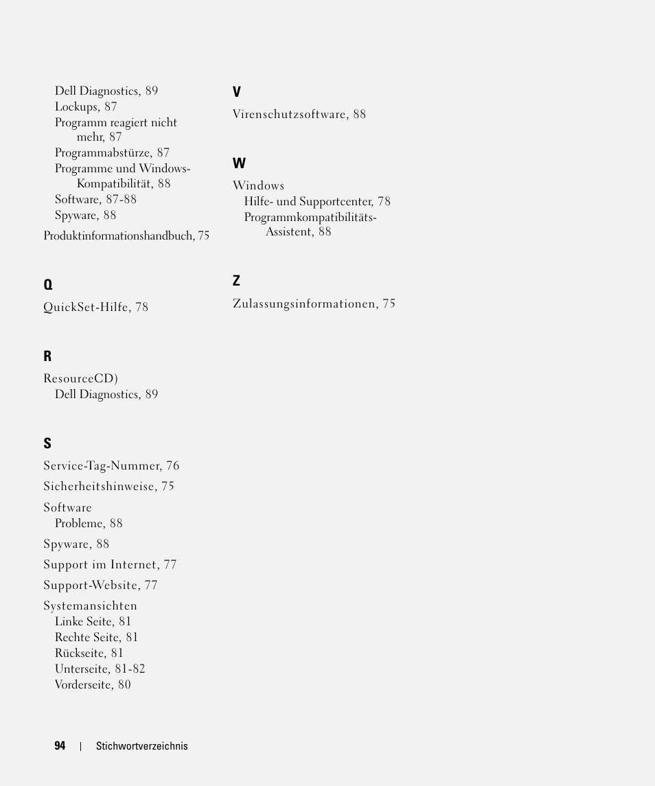 Dell Latitude D531 (Mid 2007) User Manual | Page 94 / 142