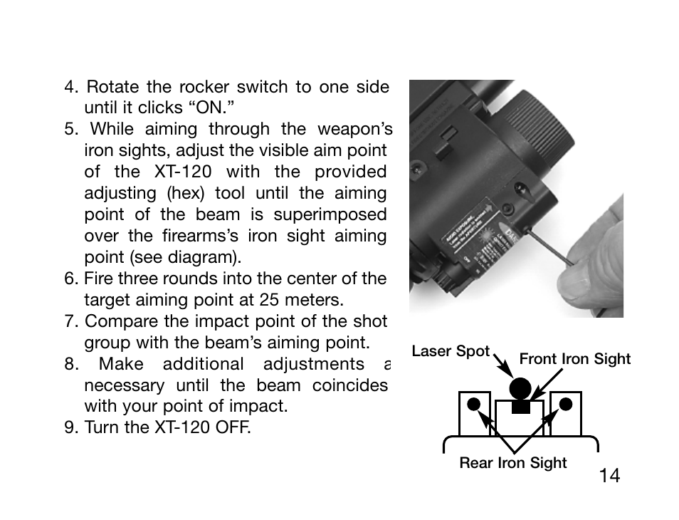 Burris XT-120 User Manual | Page 16 / 24