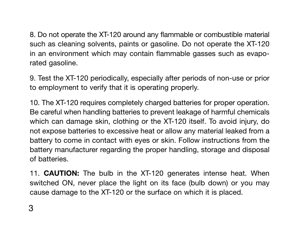 Burris XT-120 User Manual | Page 5 / 24