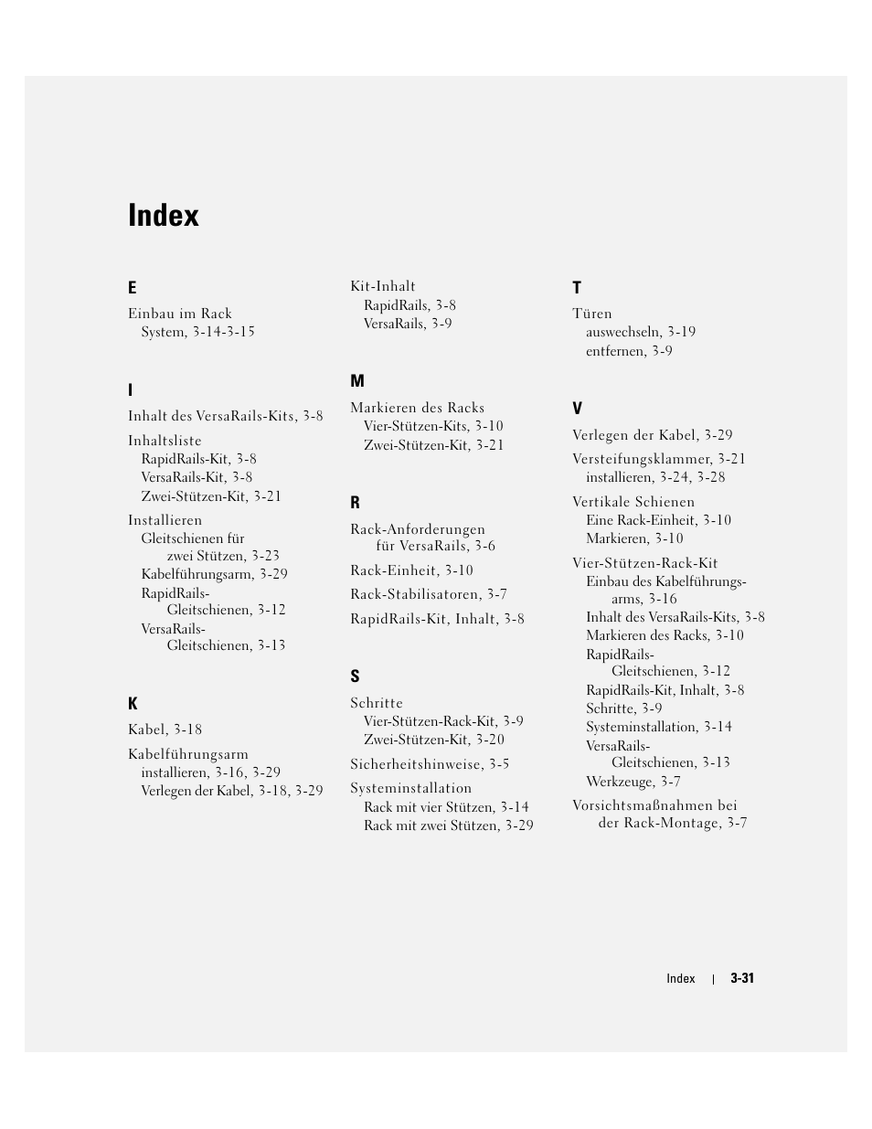 Index | Dell PowerEdge 2800 User Manual | Page 97 / 162