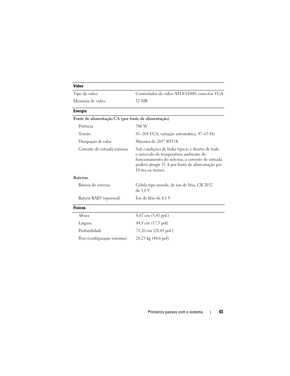 Dell POWEREDGE R805 User Manual | Page 45 / 60