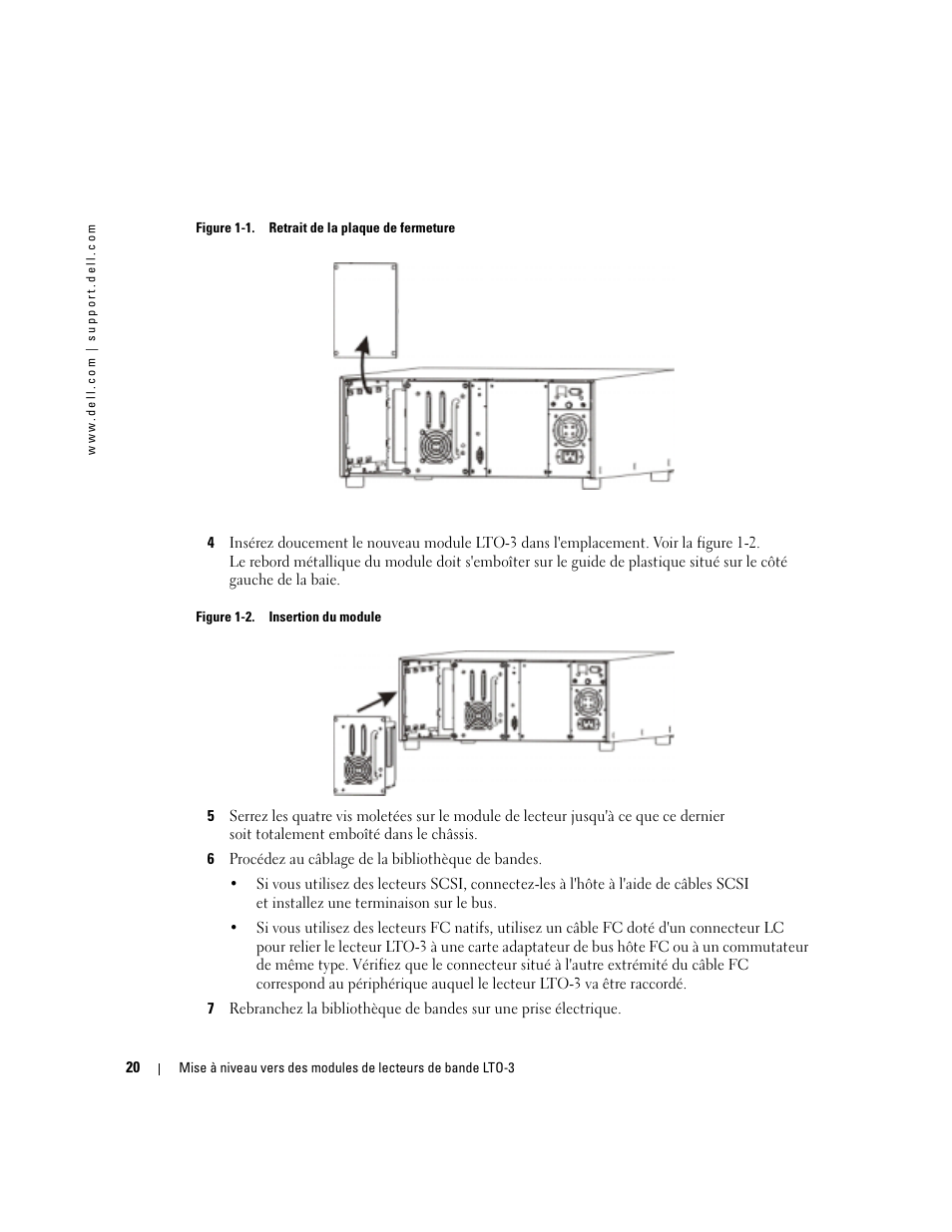 Dell PowerVault 132T LTO/SDLT (Tape Library) User Manual | Page 22 / 58