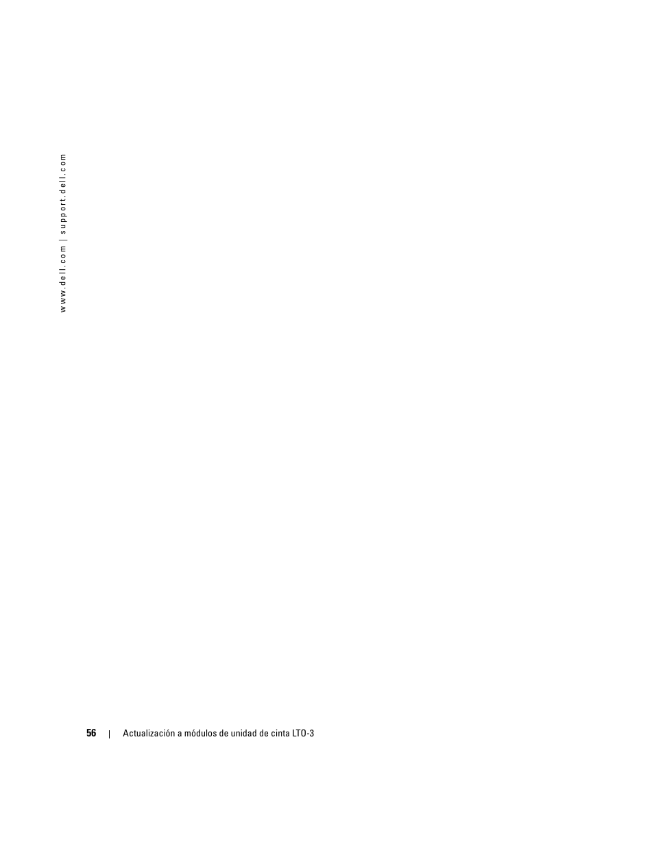 Dell PowerVault 132T LTO/SDLT (Tape Library) User Manual | Page 58 / 58