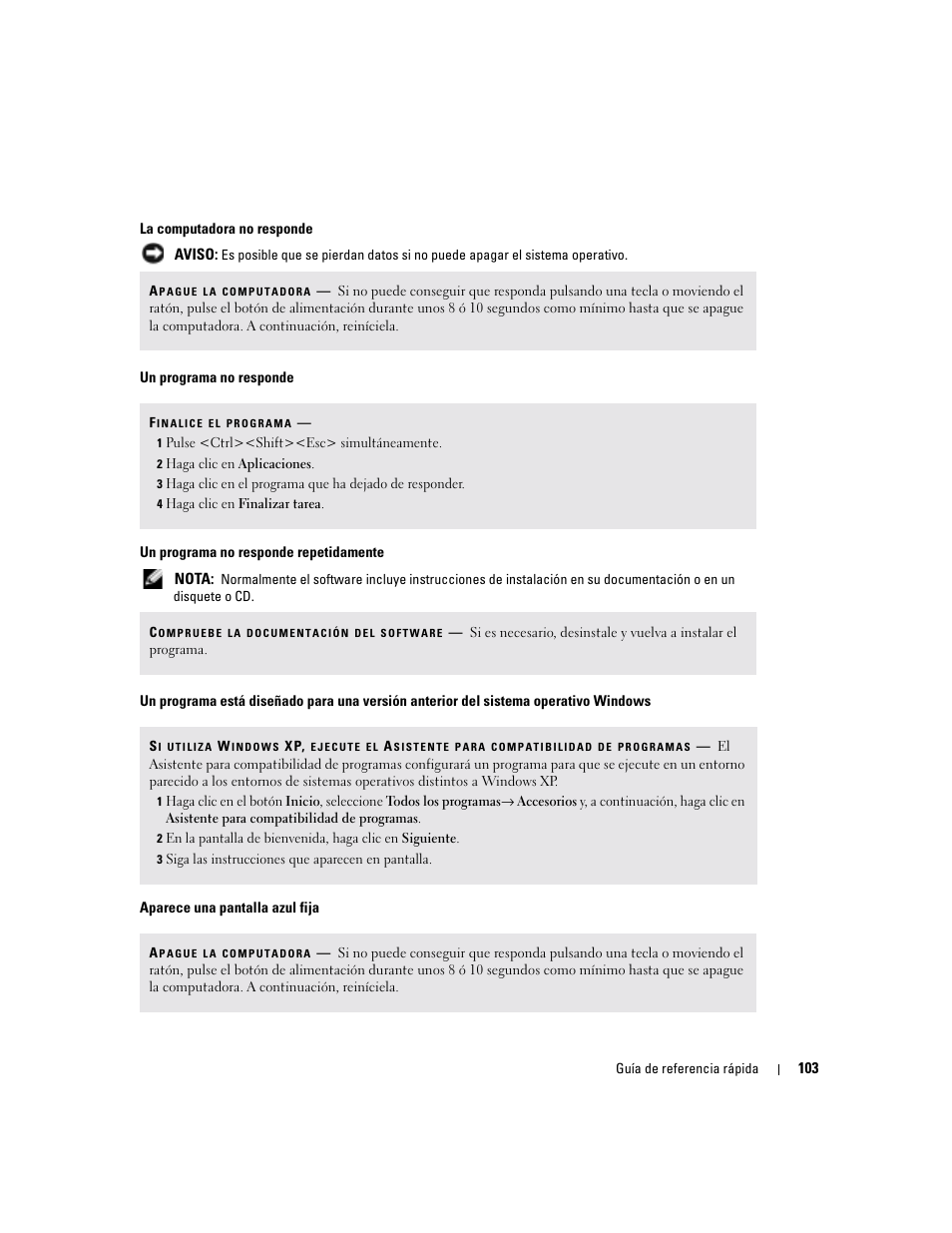 Dell Latitude D410 User Manual | Page 103 / 110