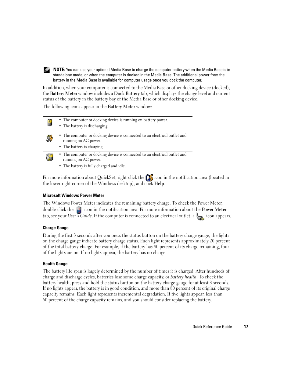 Dell Latitude D410 User Manual | Page 17 / 110