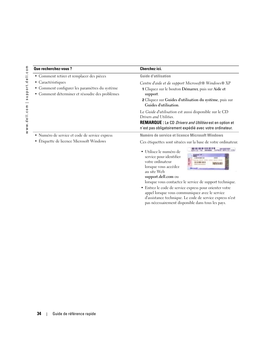 Dell Latitude D410 User Manual | Page 34 / 110